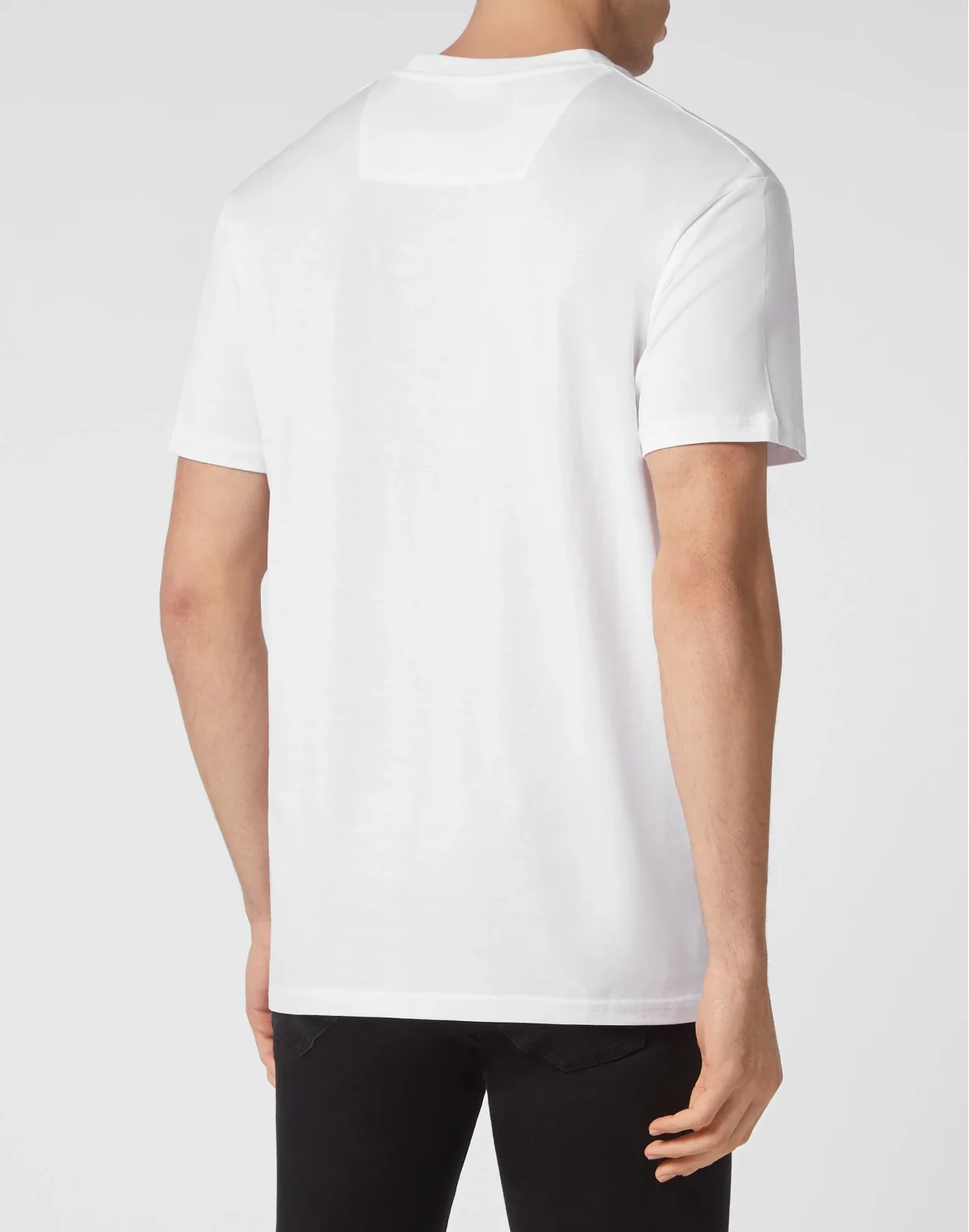 T-shirt Round Neck SS Gothic Plein, цвет: Белый