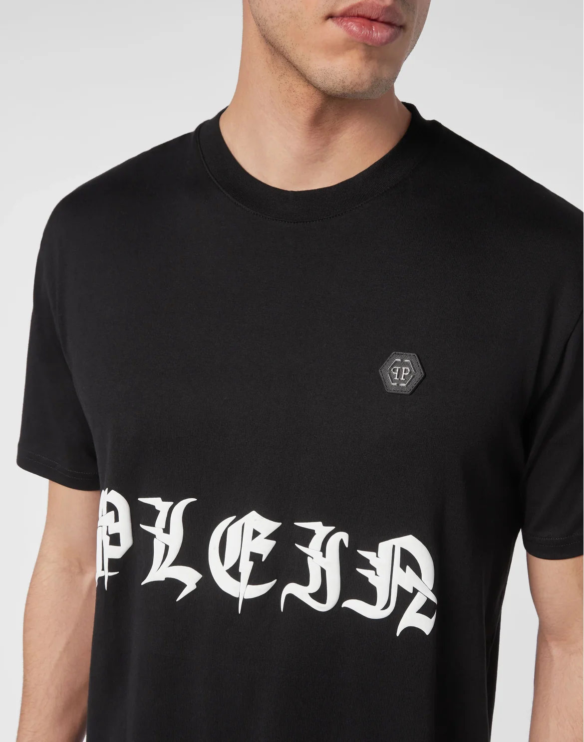 T-shirt Round Neck SS Gothic Plein, цвет: Черный