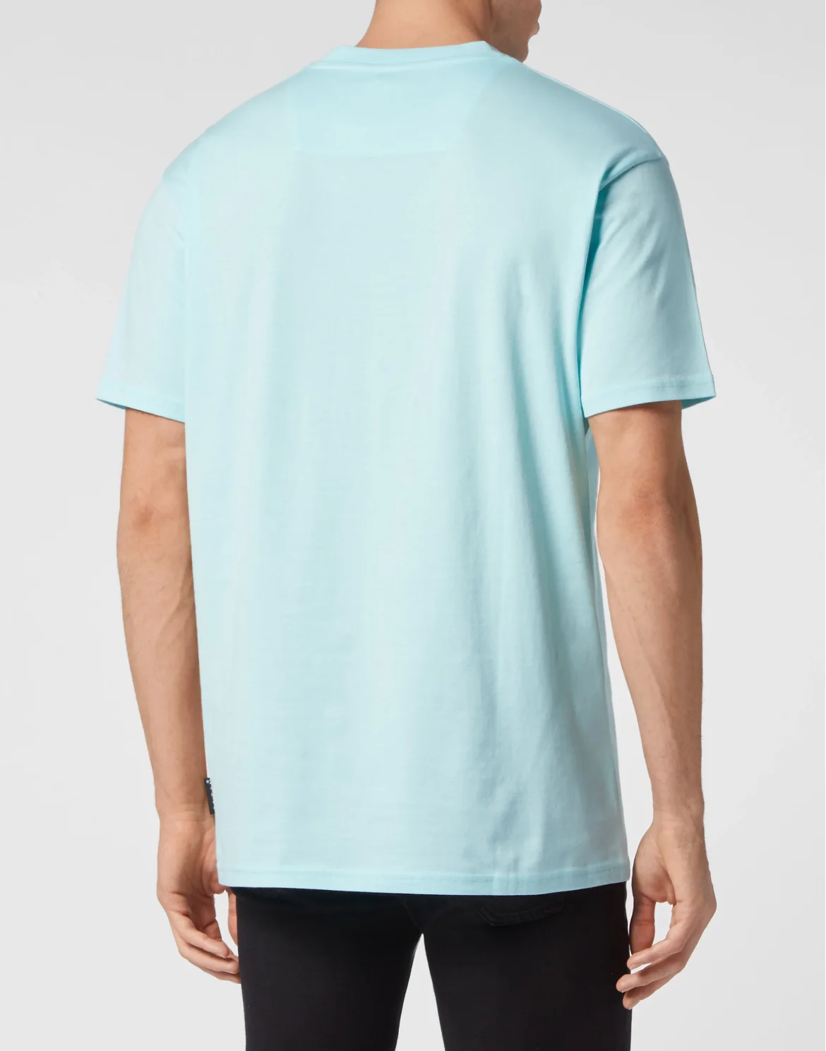 T-shirt Round Neck SS Gothic Plein, цвет: Голубой