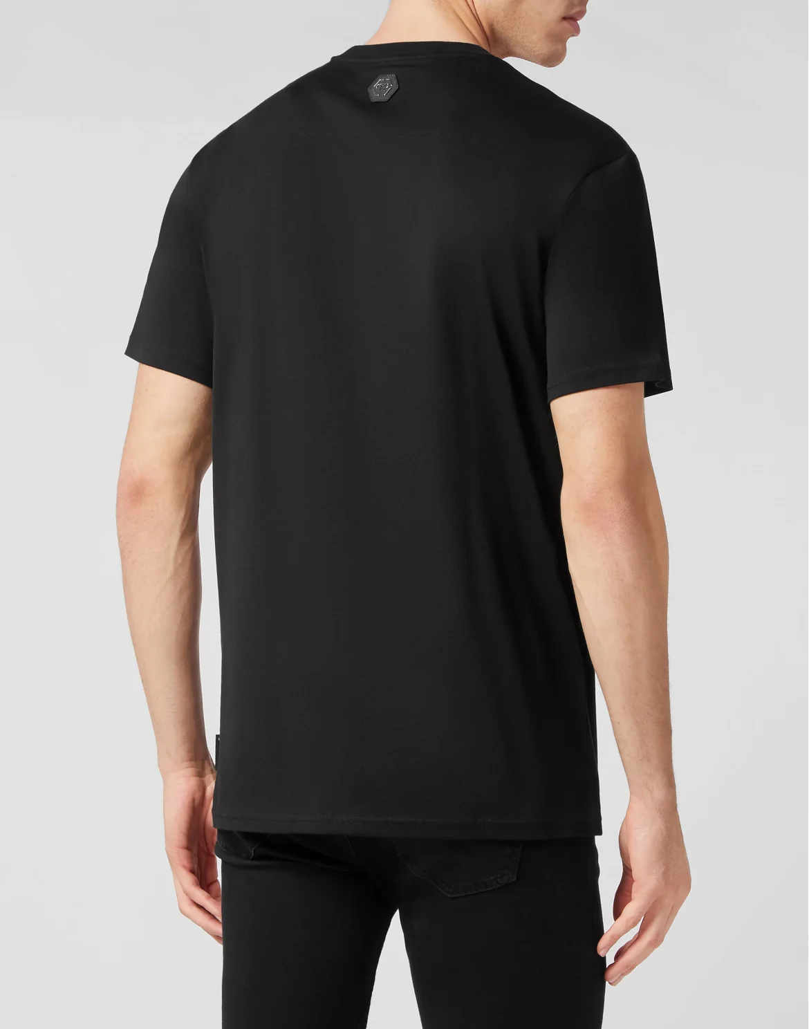 T-shirt Round Neck SS Skull and Plein, цвет: Черный