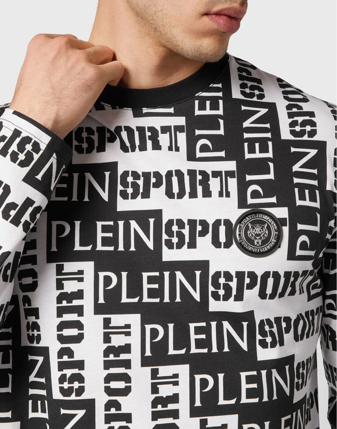T-shirt Round Neck LS, цвет: Белый