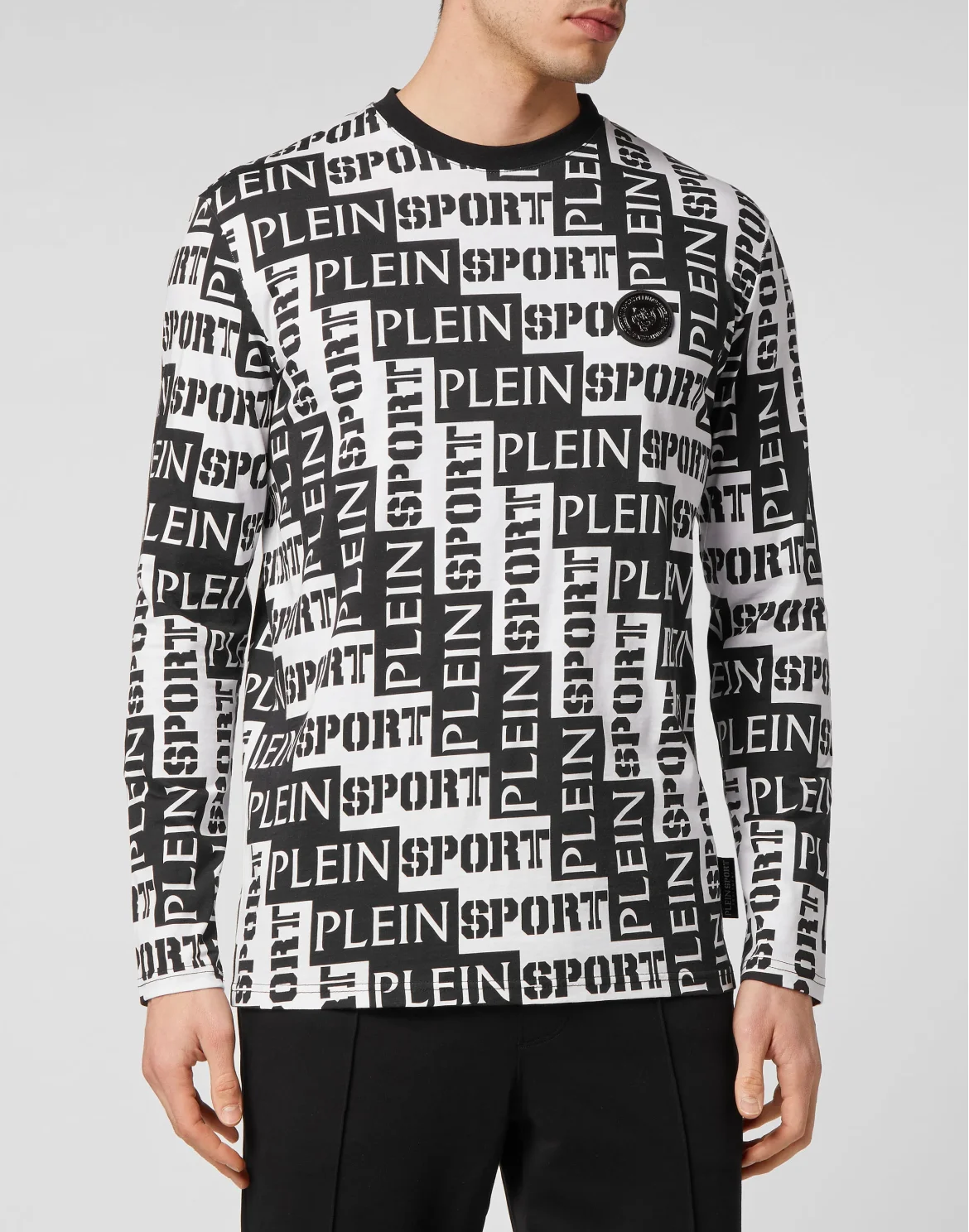 T-shirt Round Neck LS, цвет: Белый