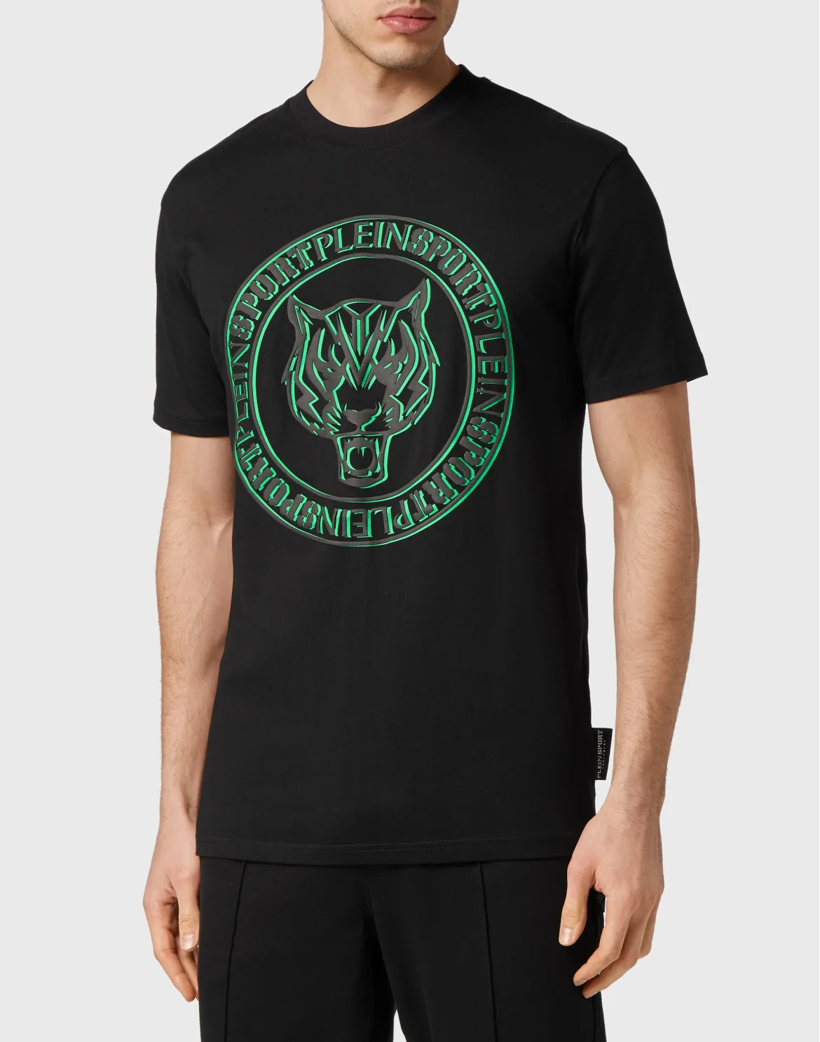 T-shirt Round Neck SS Tiger, цвет: Зеленый