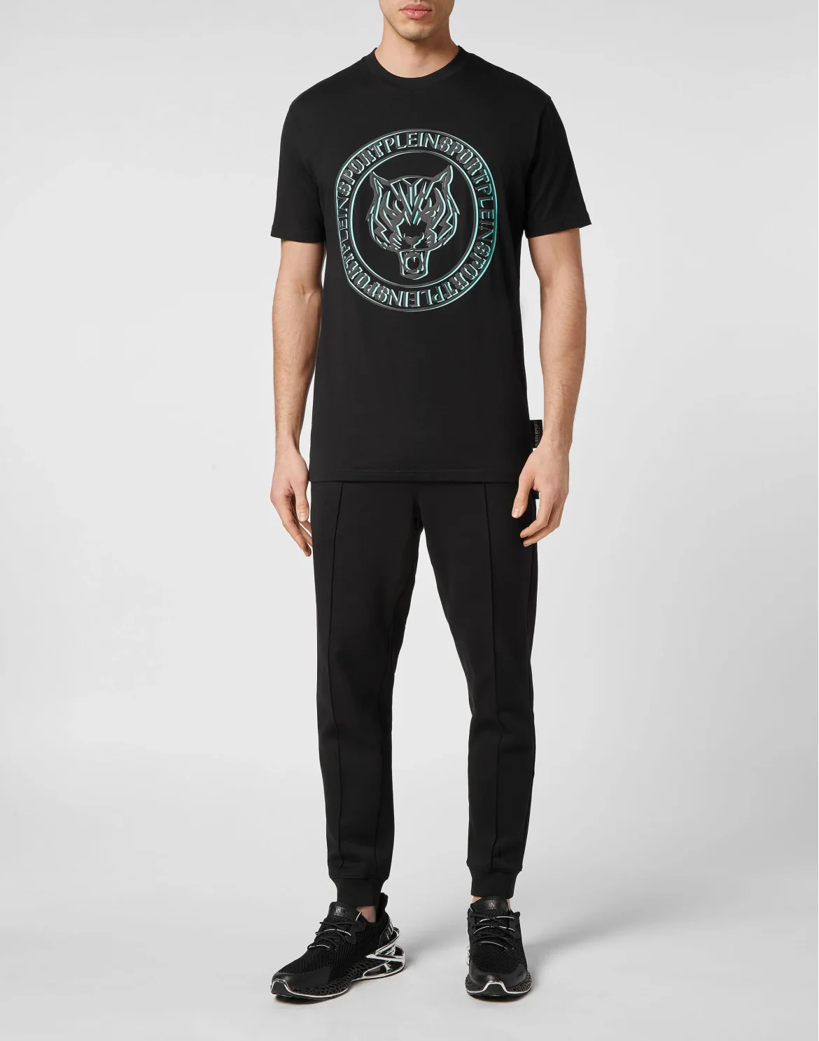 T-shirt Round Neck SS Tiger, цвет: Зеленый