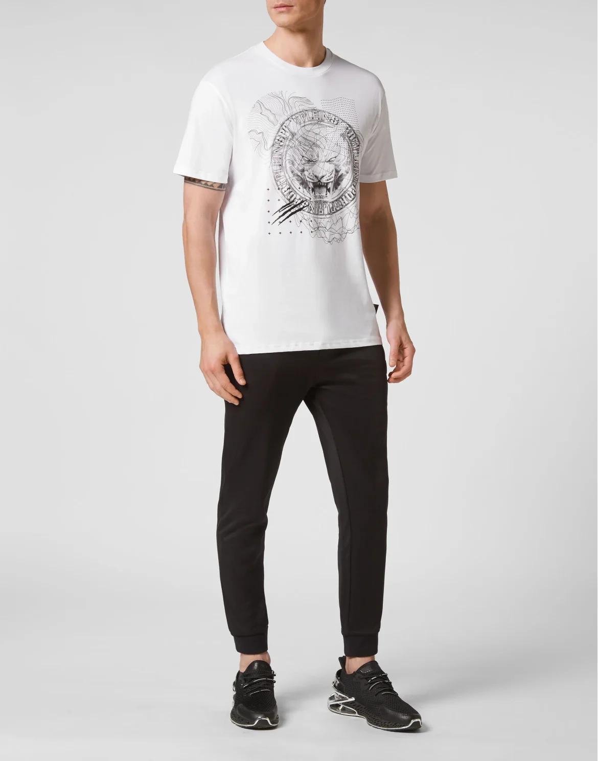 T-shirt Round Neck SS Tiger, цвет: Белый