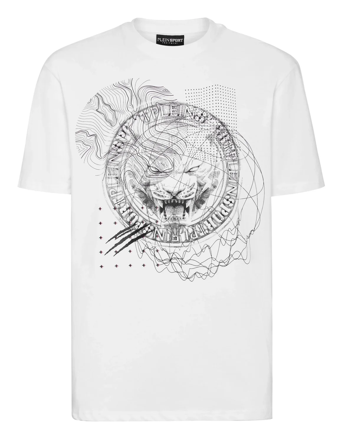 T-shirt Round Neck SS Tiger, цвет: Белый