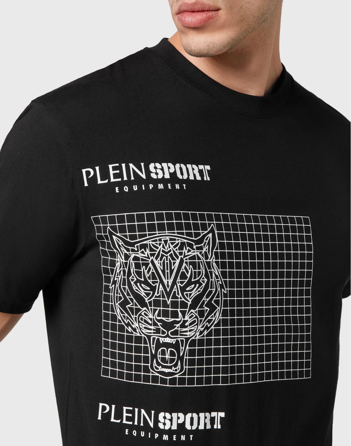 T-shirt Round Neck SS Tiger, цвет: Черный