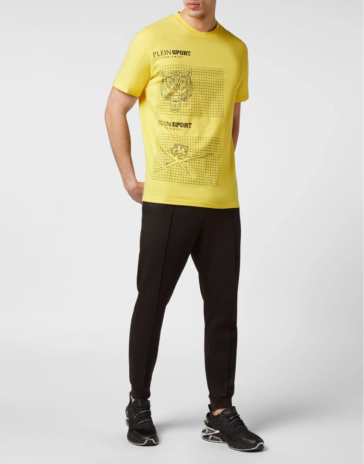 T-shirt Round Neck SS Tiger, цвет: Желтый