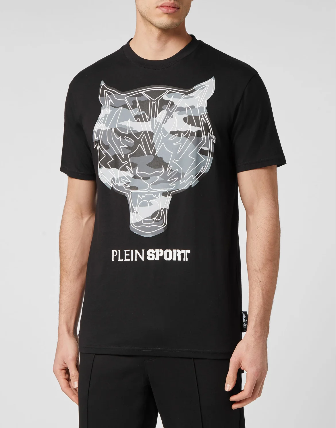 T-shirt Round Neck SS Tiger, цвет: Черный