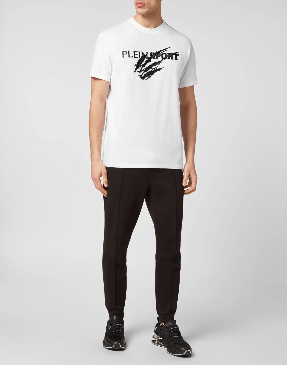 T-shirt Round Neck SS Scratch, цвет: Белый