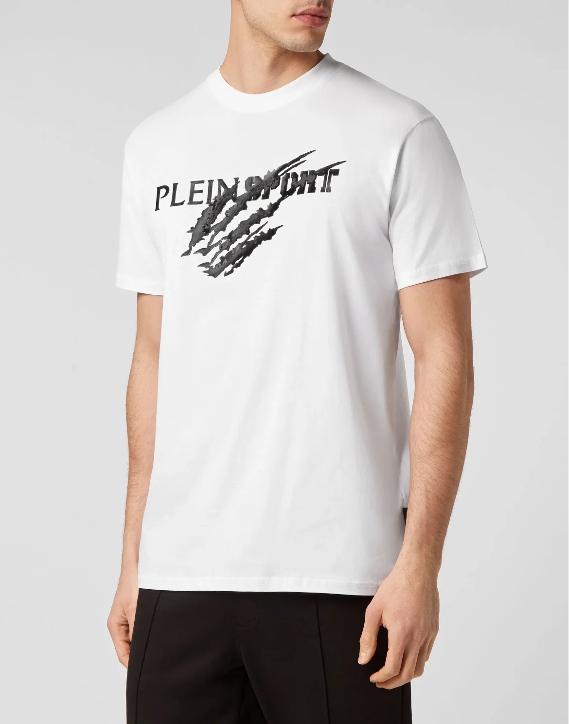 T-shirt Round Neck SS Scratch, цвет: Белый