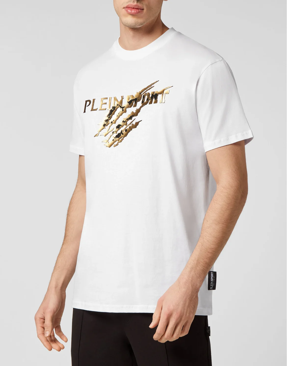T-shirt Round Neck SS Scratch, цвет: Белый