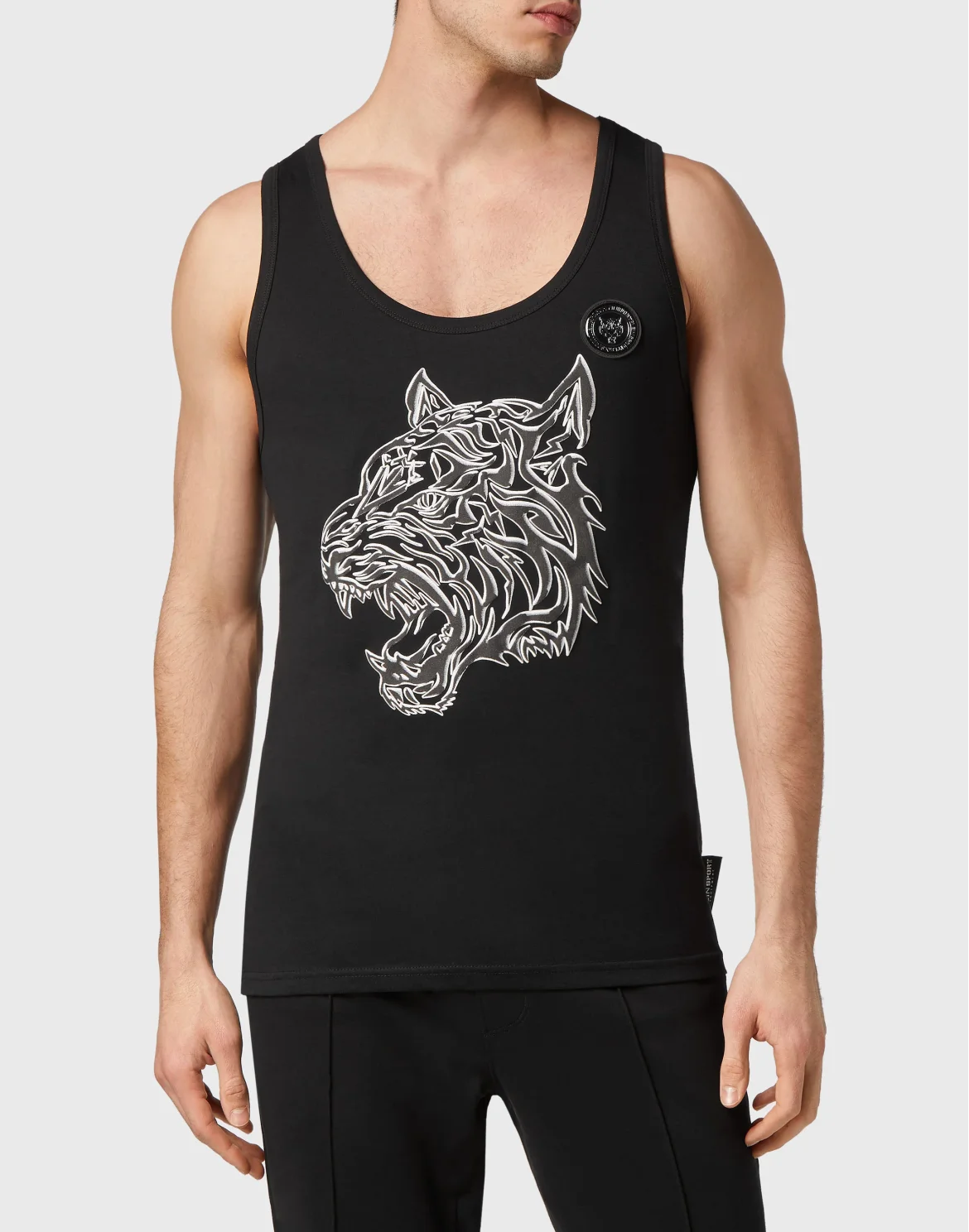 Tank top Tiger, цвет: Черный