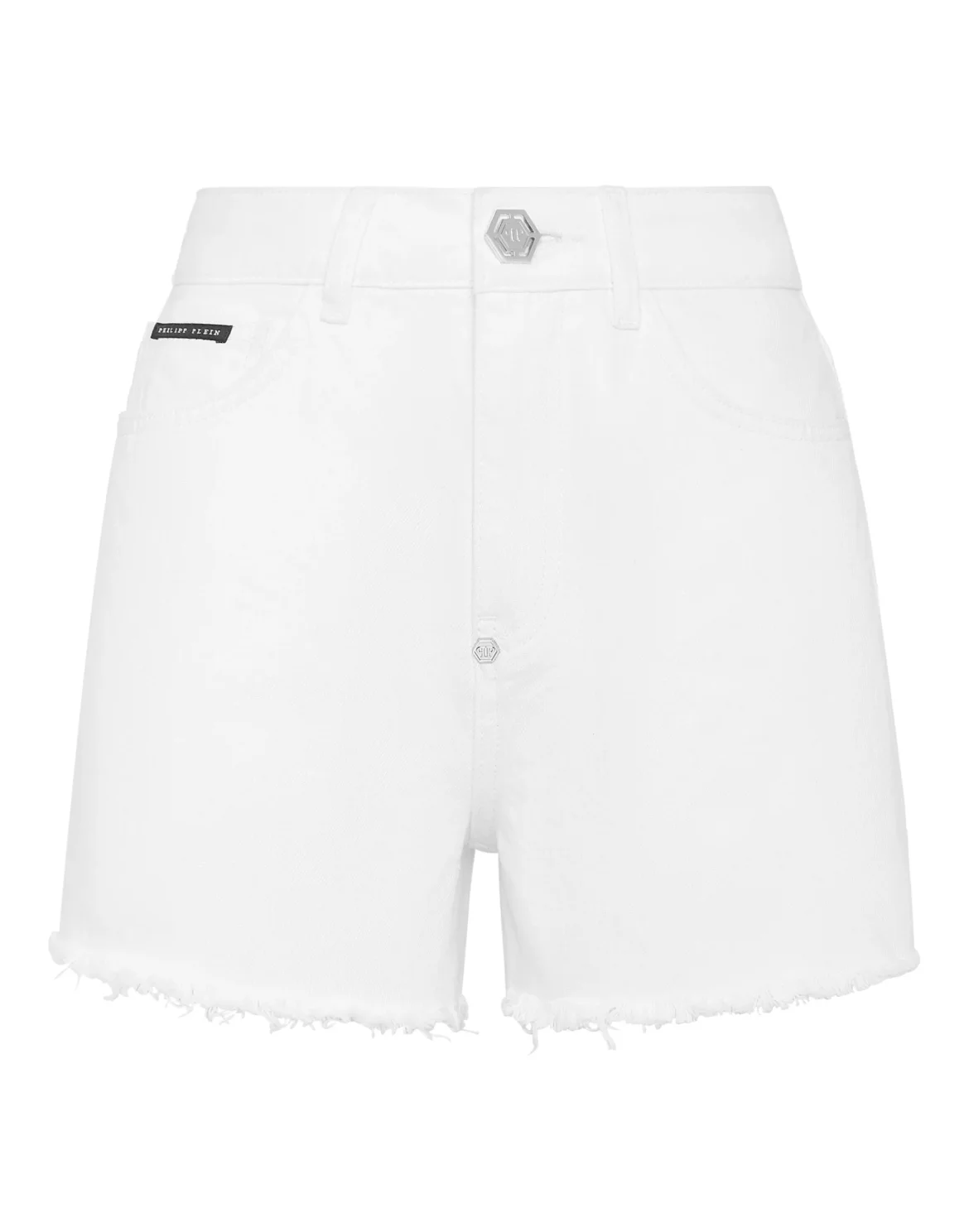 Denim Hot Pants, цвет: Белый