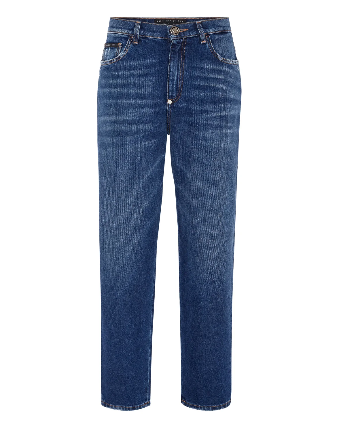 Denim Trousers Mom Fit, цвет: Белый