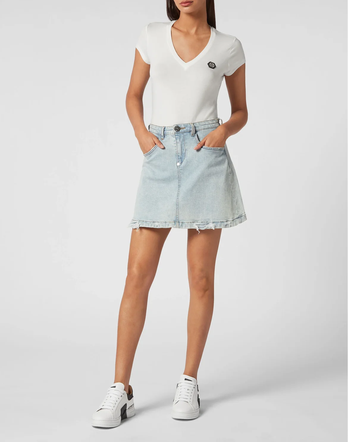 Denim Skirt, цвет: Голубой