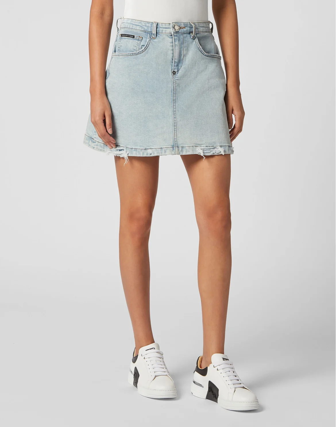 Denim Skirt, цвет: Голубой