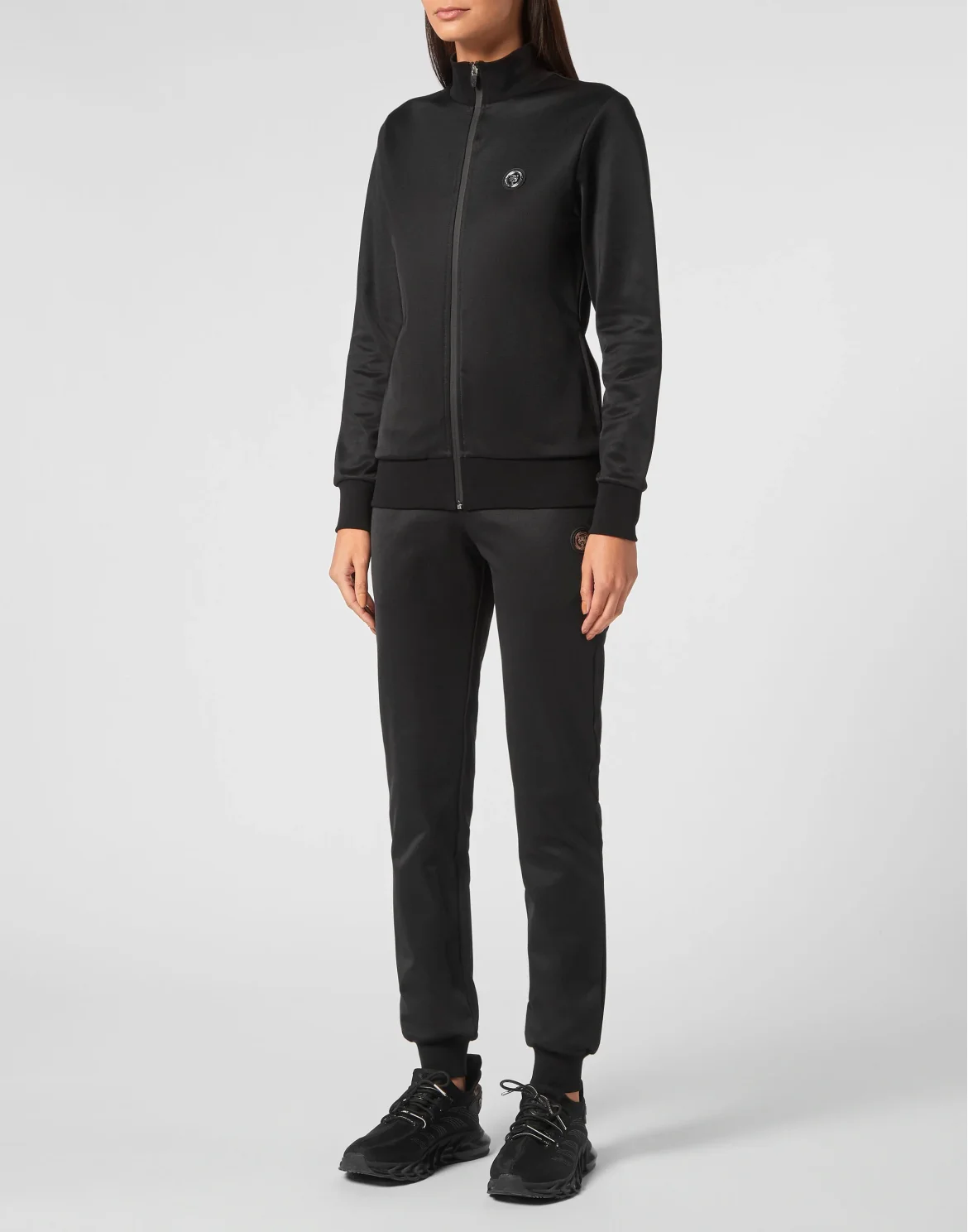 Jogging Tracksuit: Top/Trousers, цвет: Черный