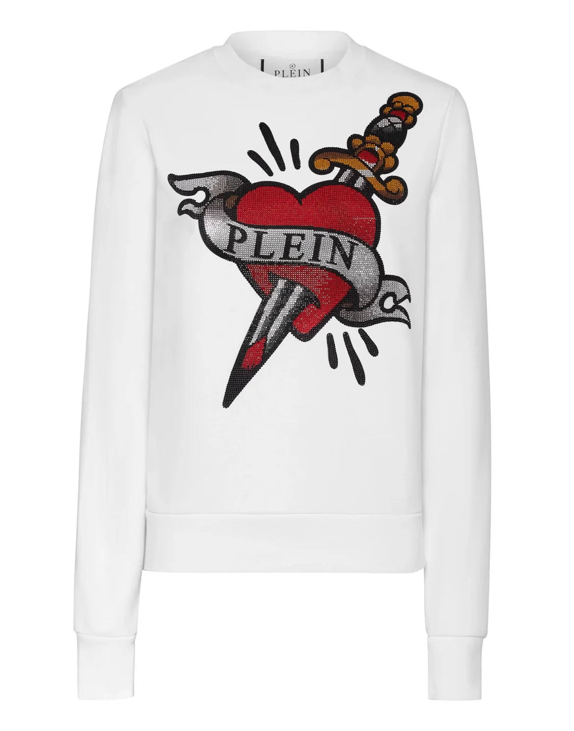 Sweatshirt LS Love, цвет: Белый