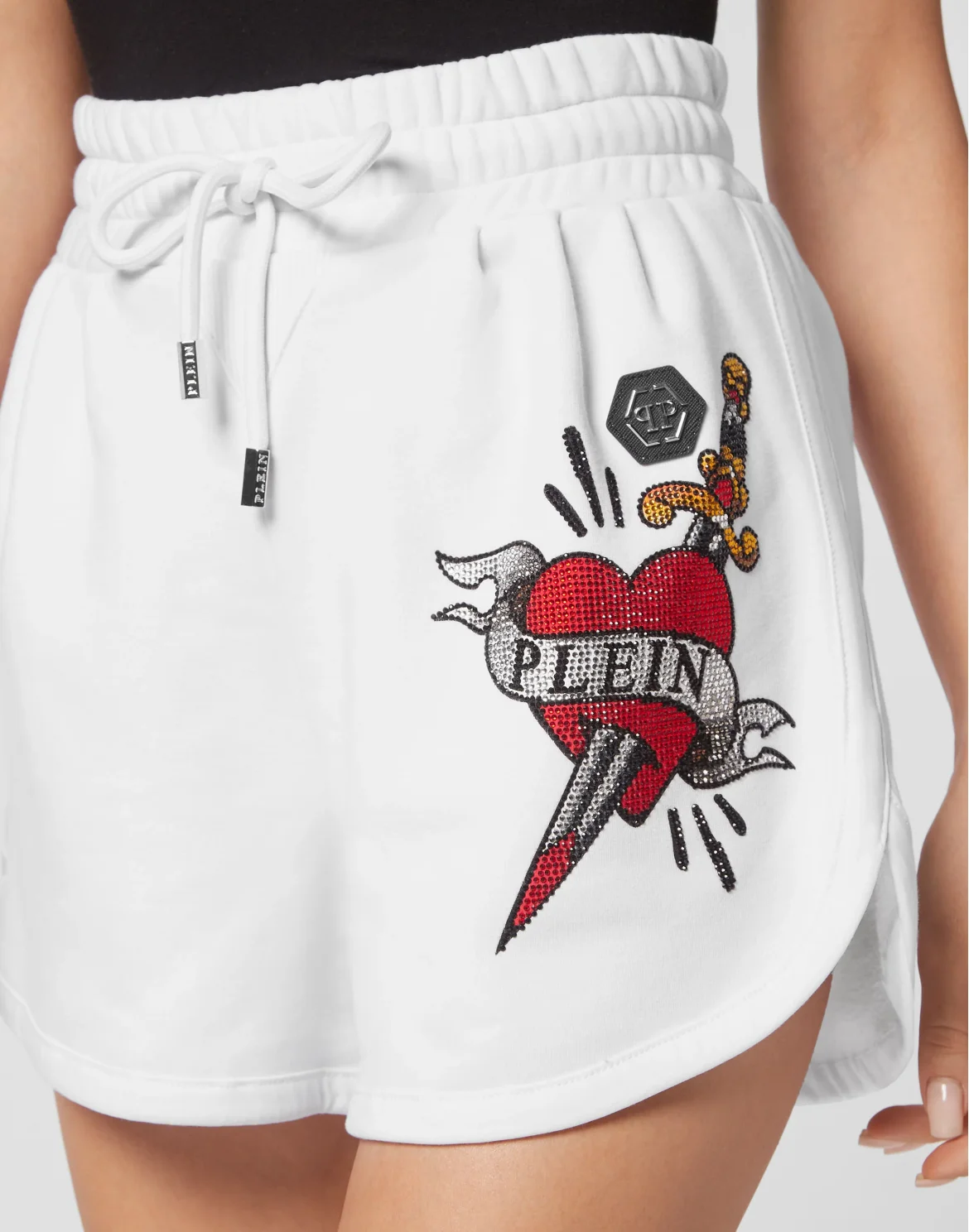 Jogging Hot Pants Love, цвет: Белый