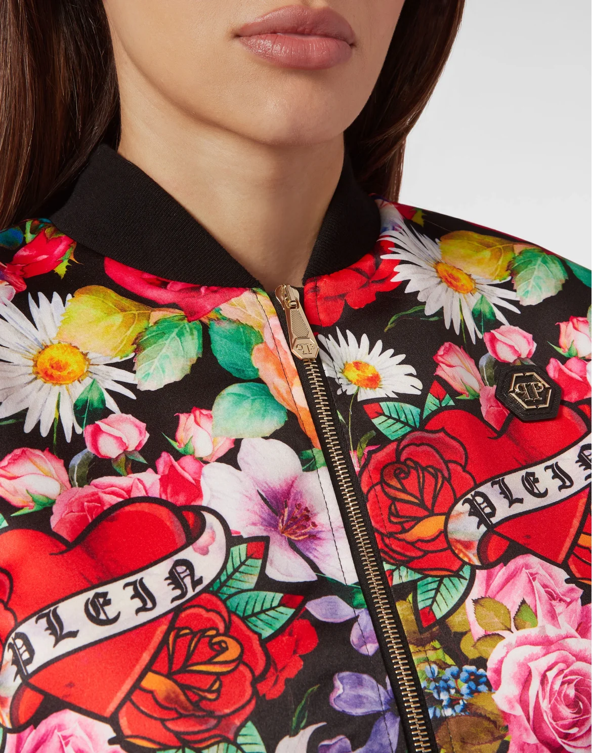 Douchesse Bomber Love Flowers, цвет: Черный