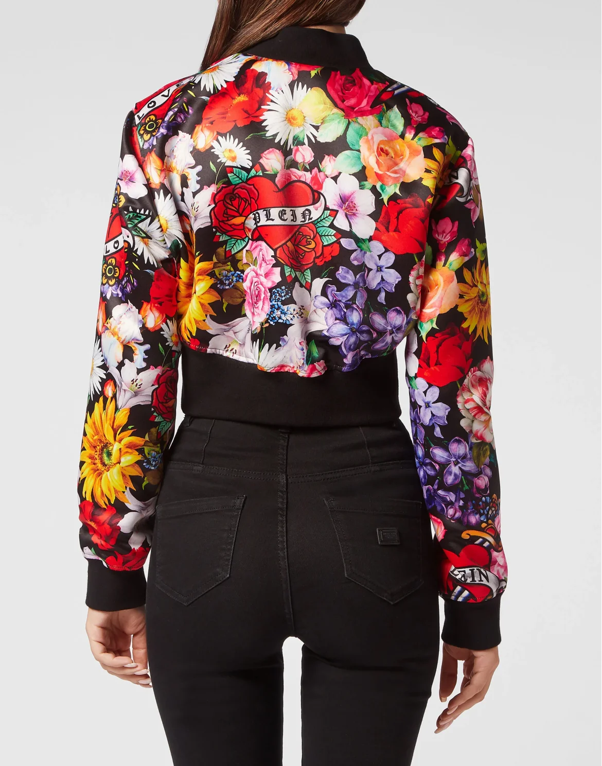 Douchesse Bomber Love Flowers, цвет: Черный