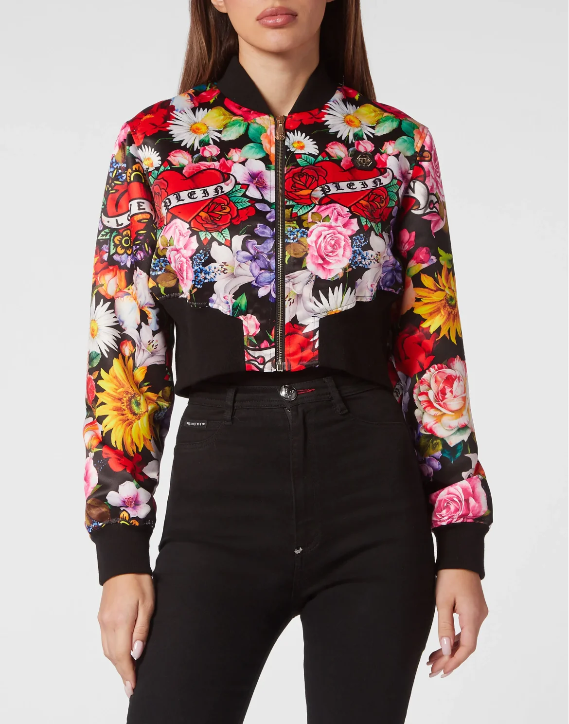 Douchesse Bomber Love Flowers, цвет: Черный