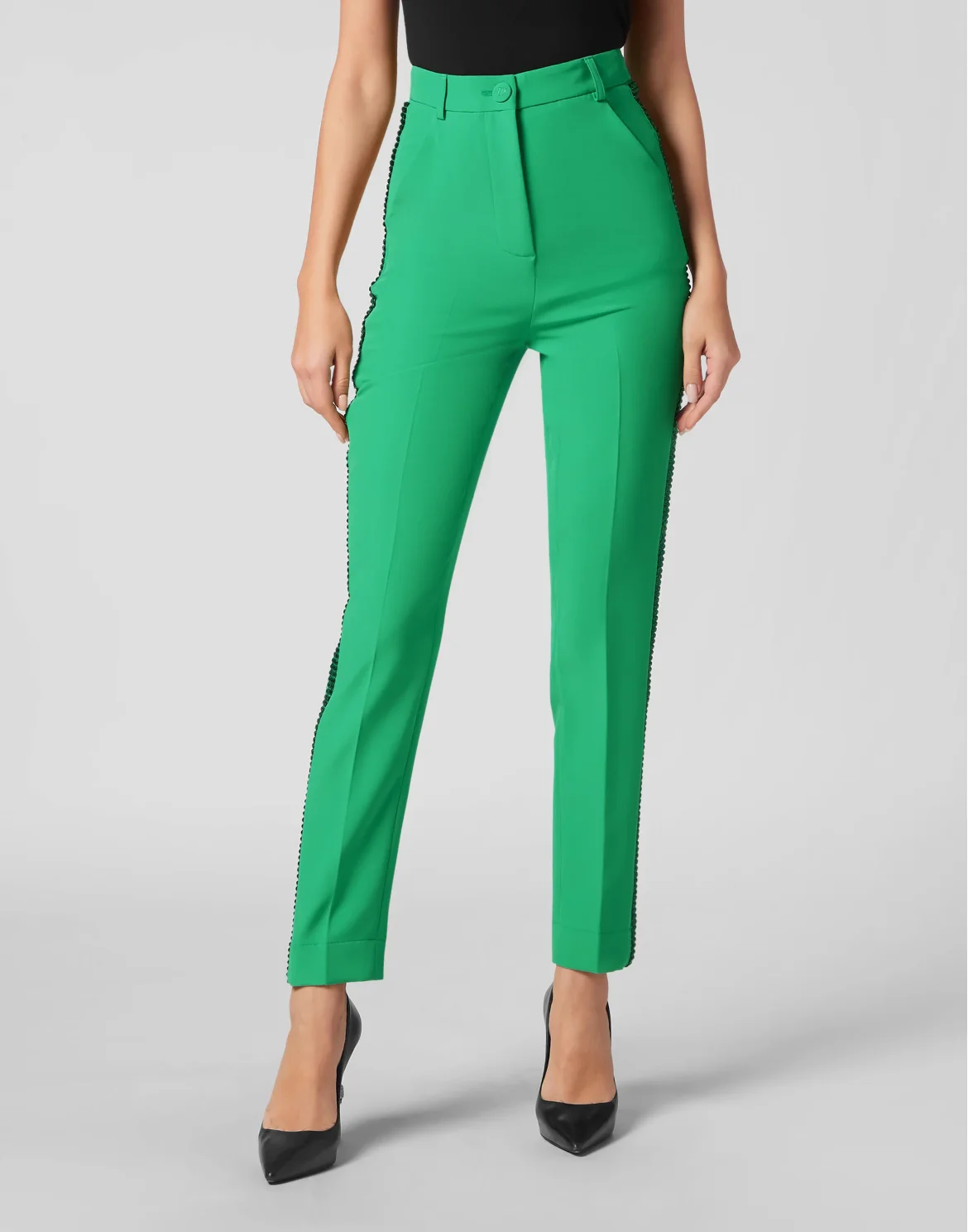 Cady Office Trousers Crystal, цвет: Зеленый
