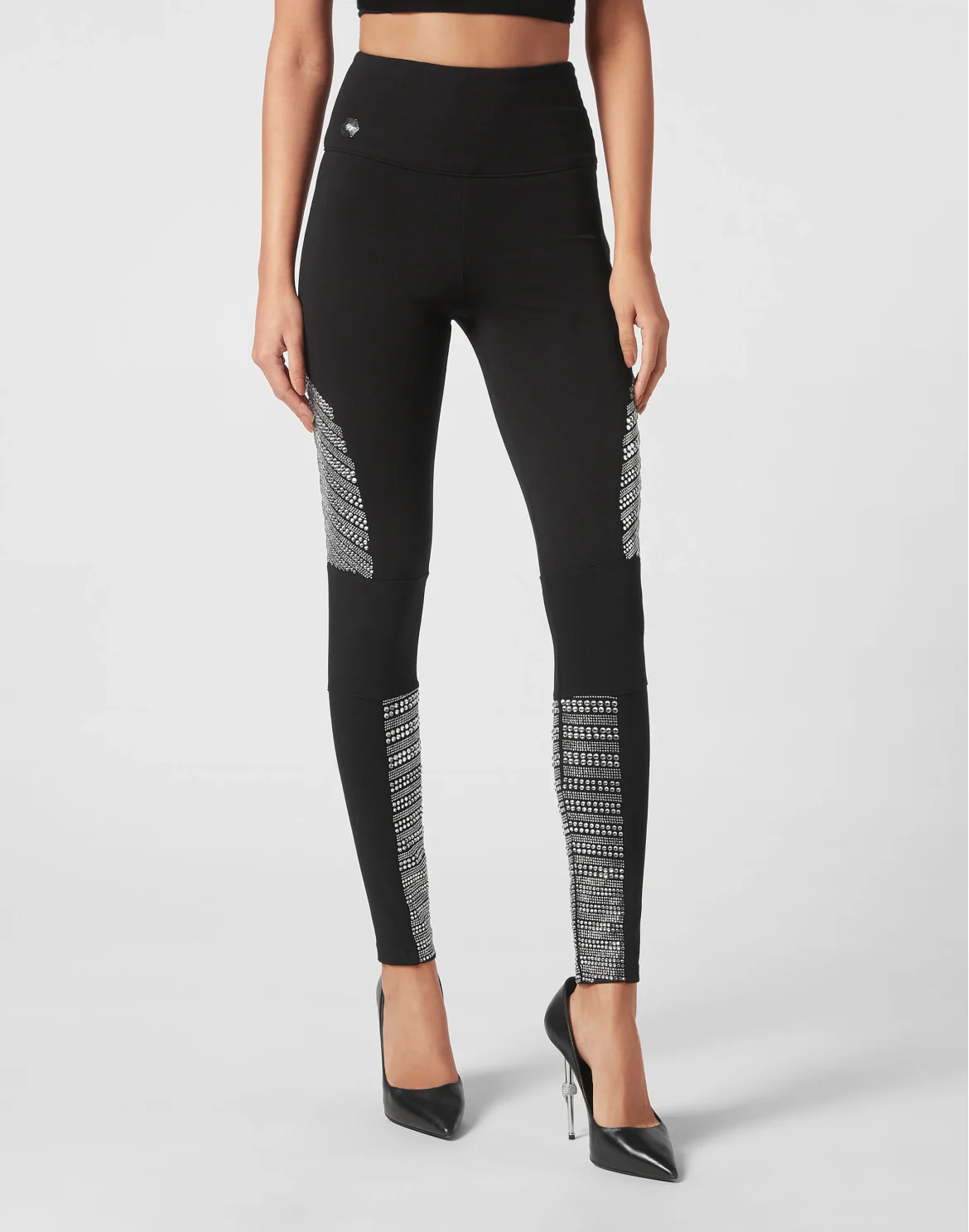 Leggings Crystal, цвет: Черный