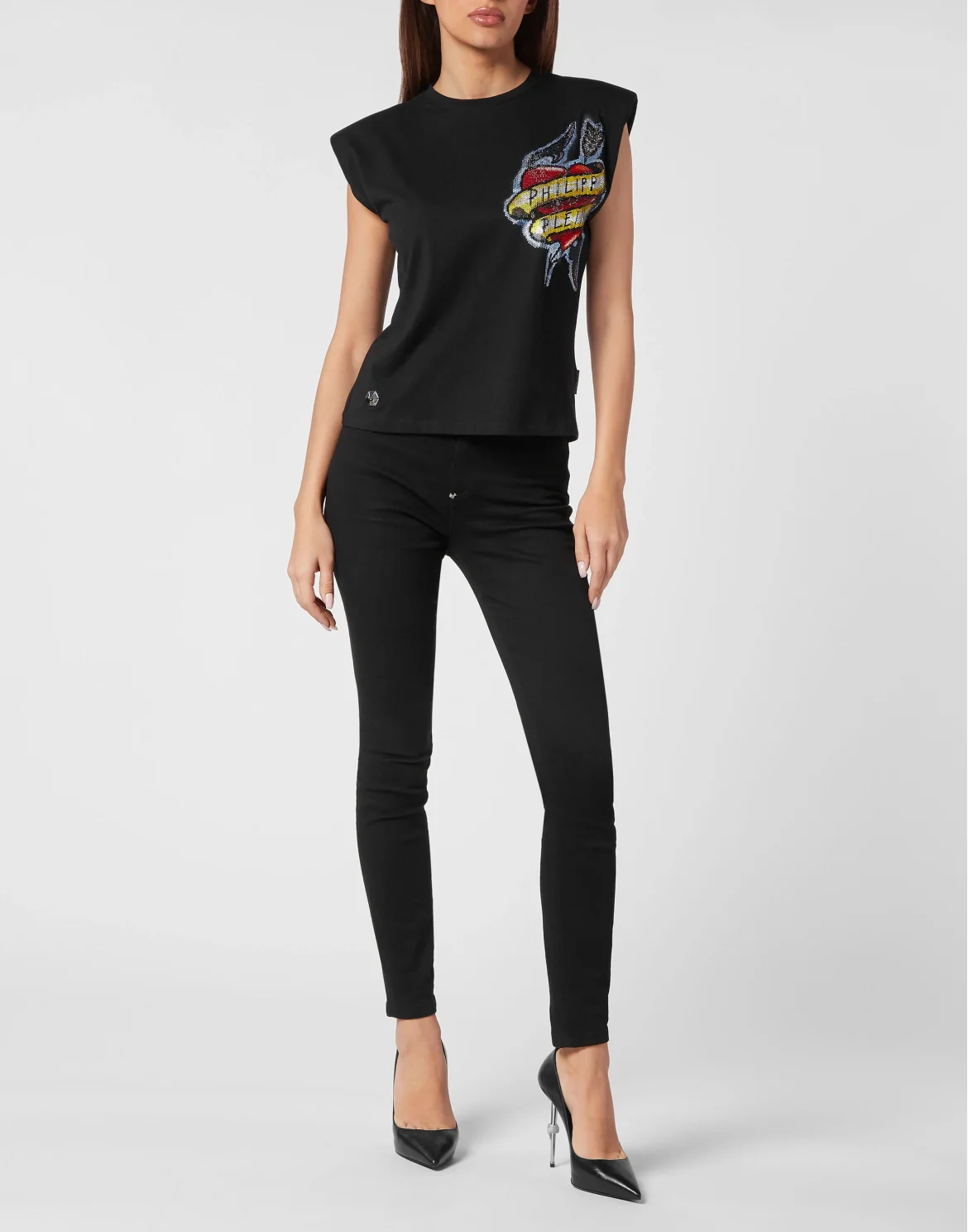 Shoulder Pad Tank Top Hawaii, цвет: Черный