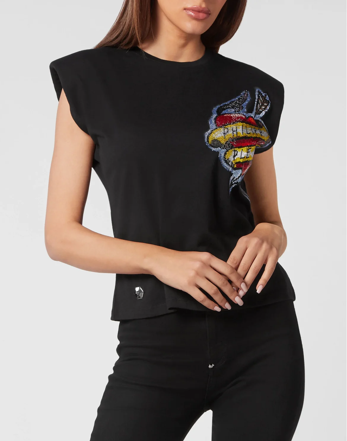 Shoulder Pad Tank Top Hawaii, цвет: Черный