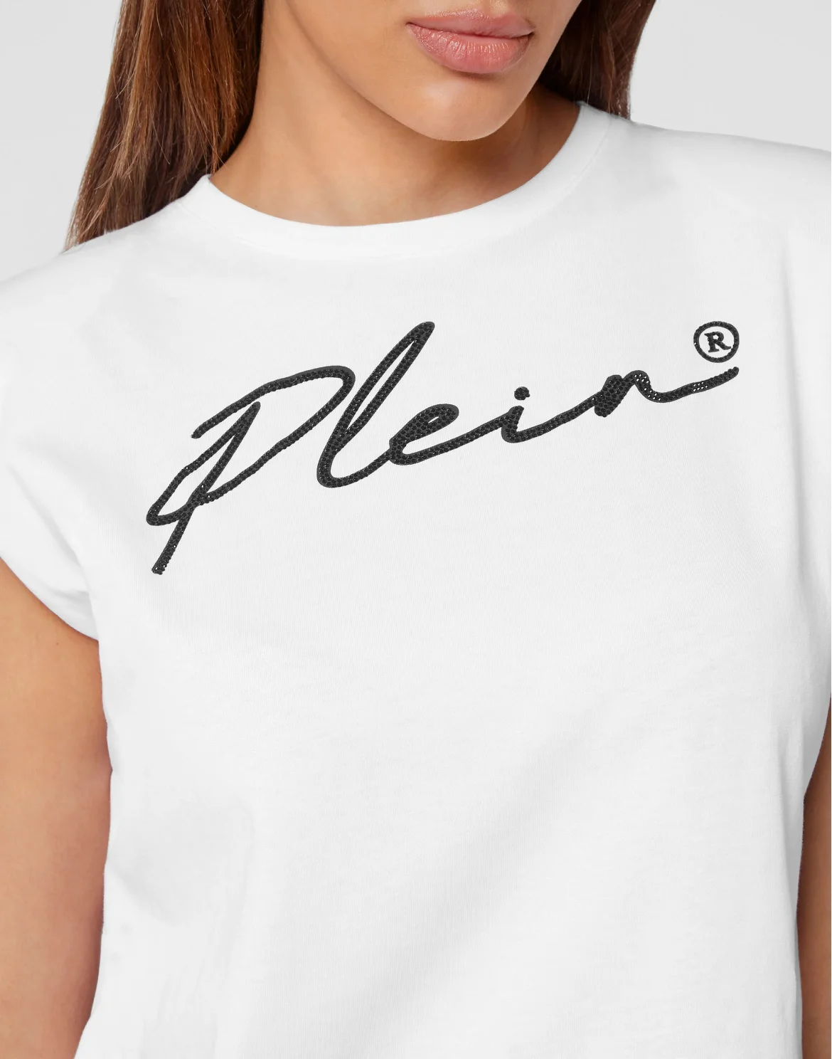 Shoulder Pads Tank Top Signature, цвет: Белый