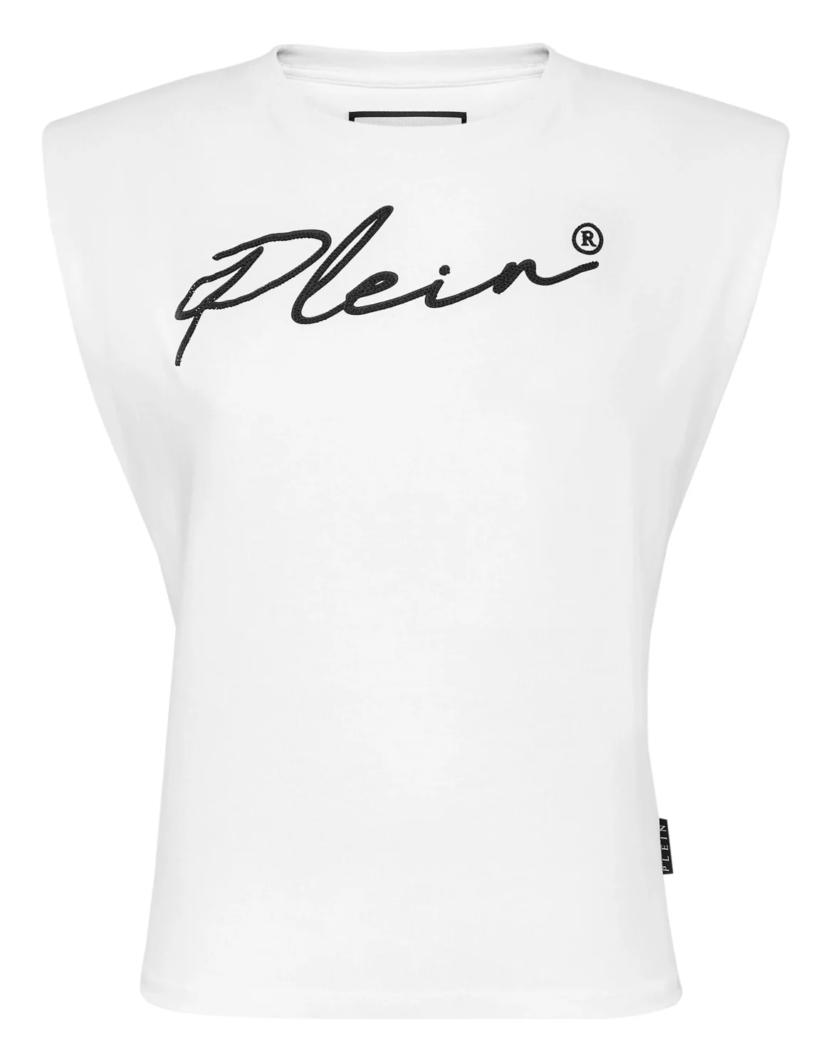 Shoulder Pads Tank Top Signature, цвет: Белый