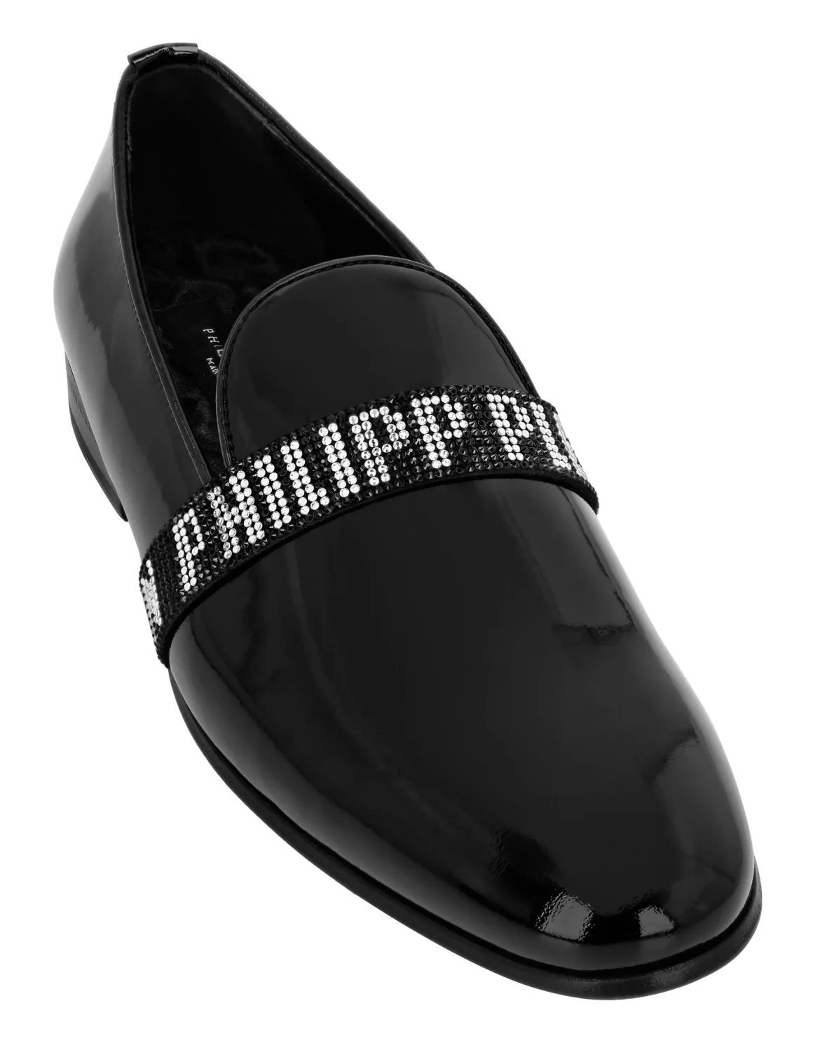 Vernice Moccasin, цвет: Черный