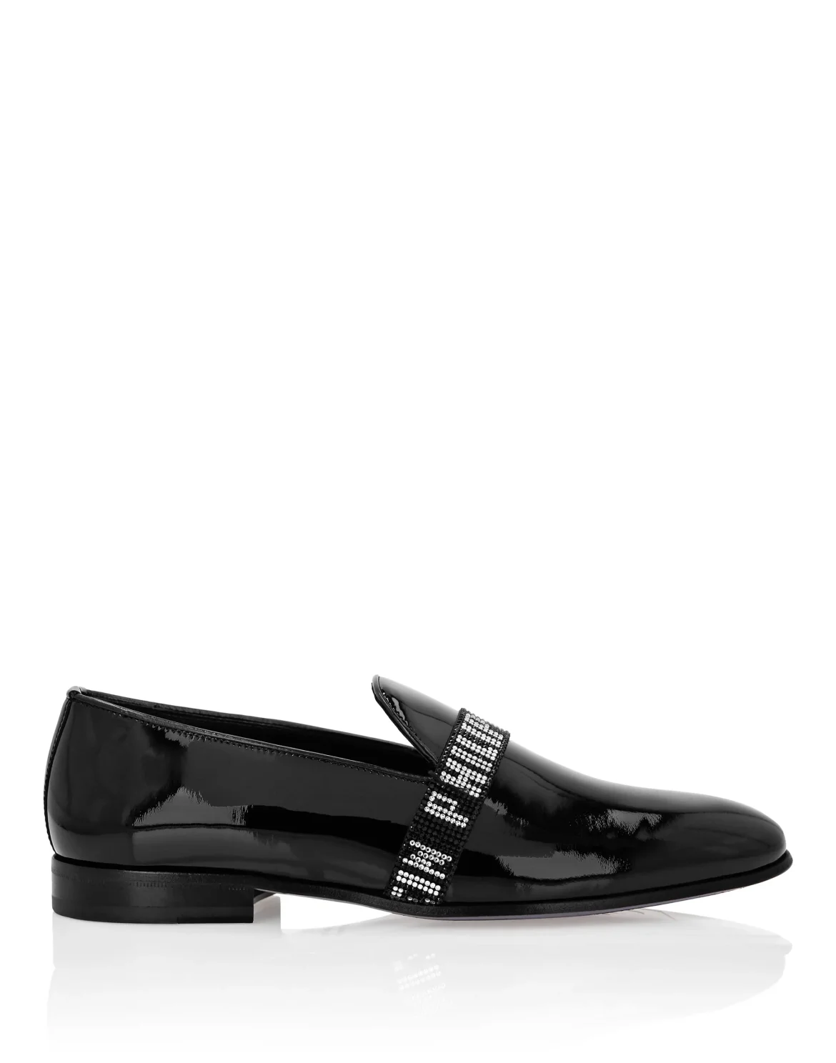 Vernice Moccasin, цвет: Черный