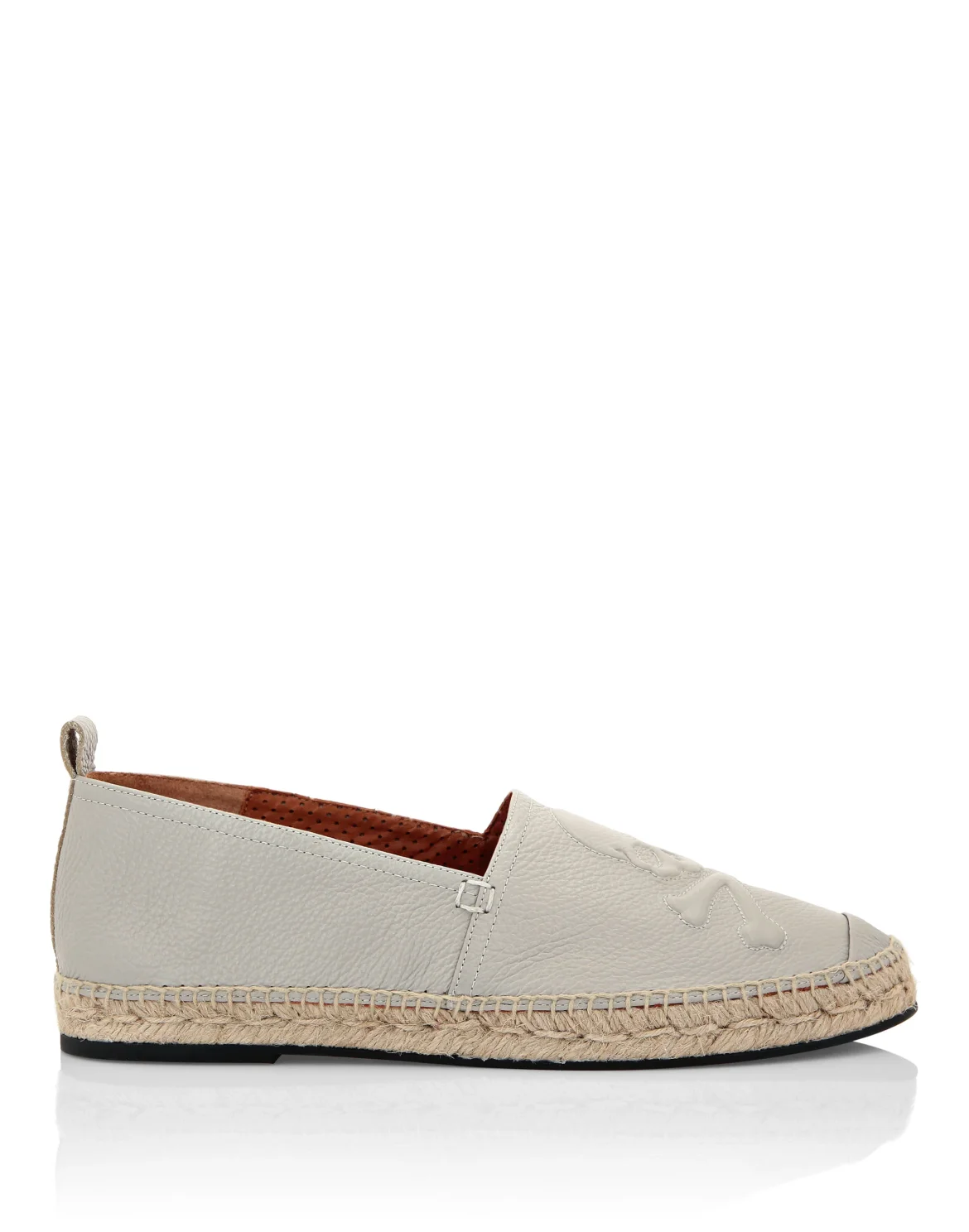 CALF SKIN PRINT LEATHER Espadrillas, цвет: Белый