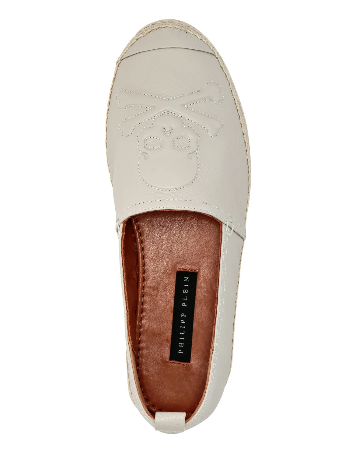 CALF SKIN PRINT LEATHER Espadrillas, цвет: Белый