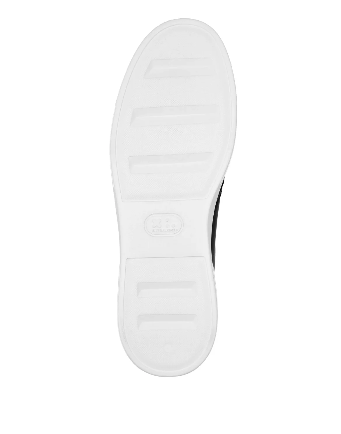 Leather Slip On Hexagon, цвет: Черный