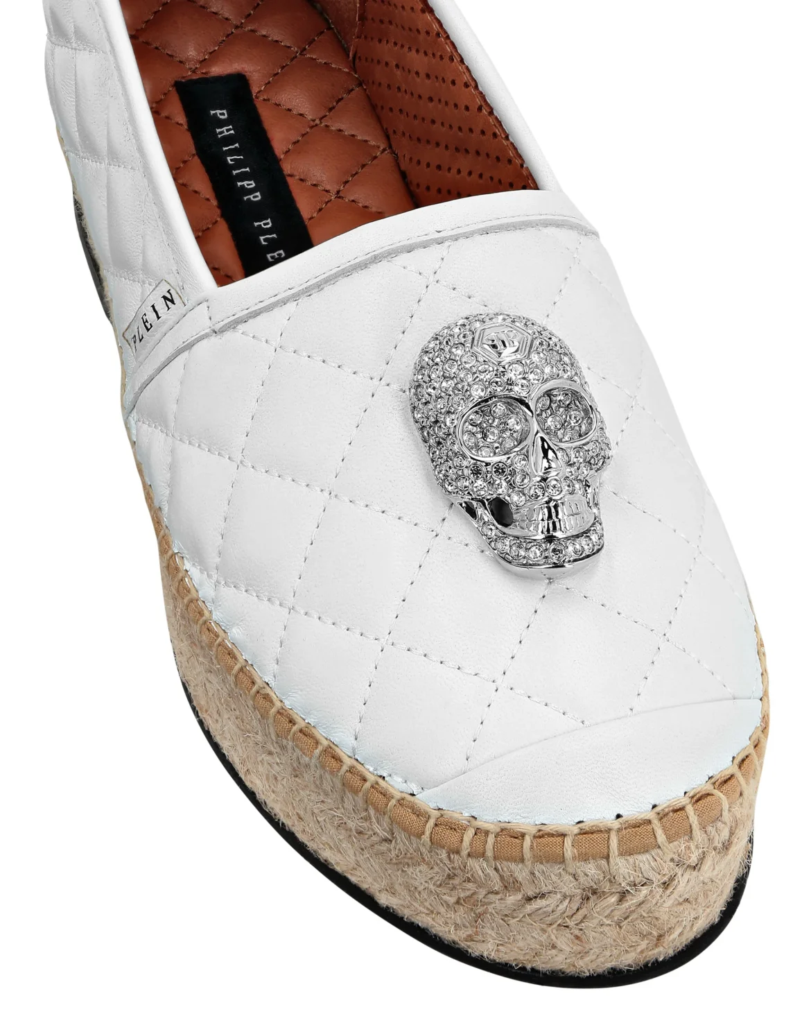 Nappa Espadrillas Skull, цвет: Белый