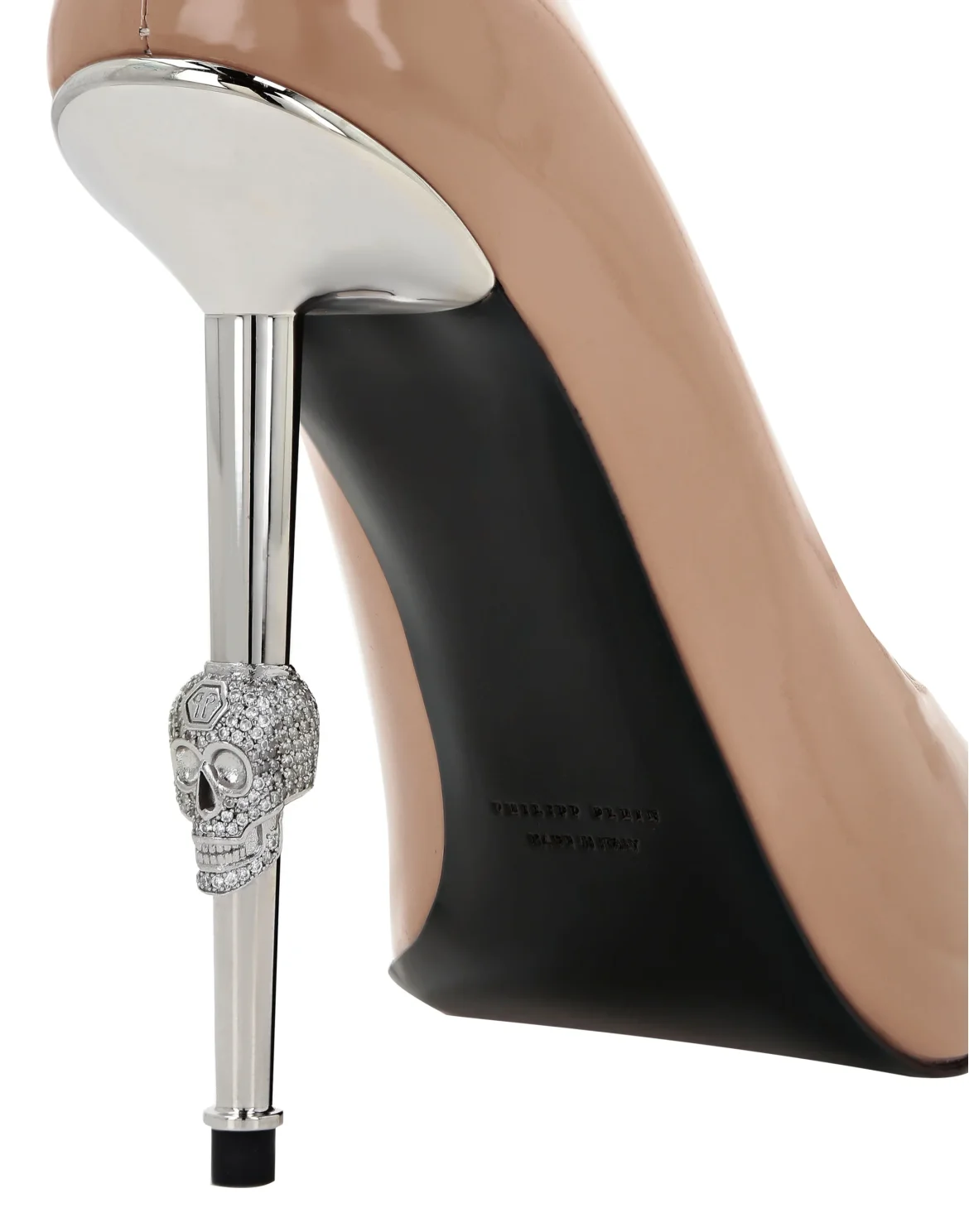 Patent Leather Decollete Hi-Heels, цвет: Бежевый