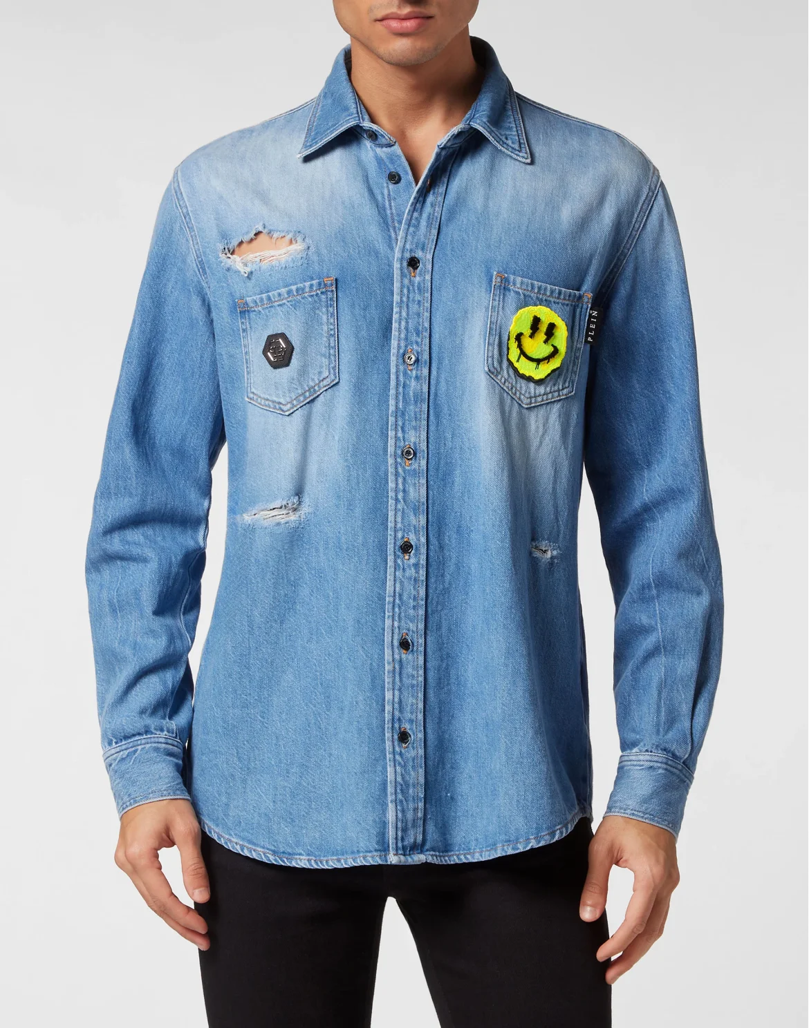 Denim Shirt, цвет: Синий