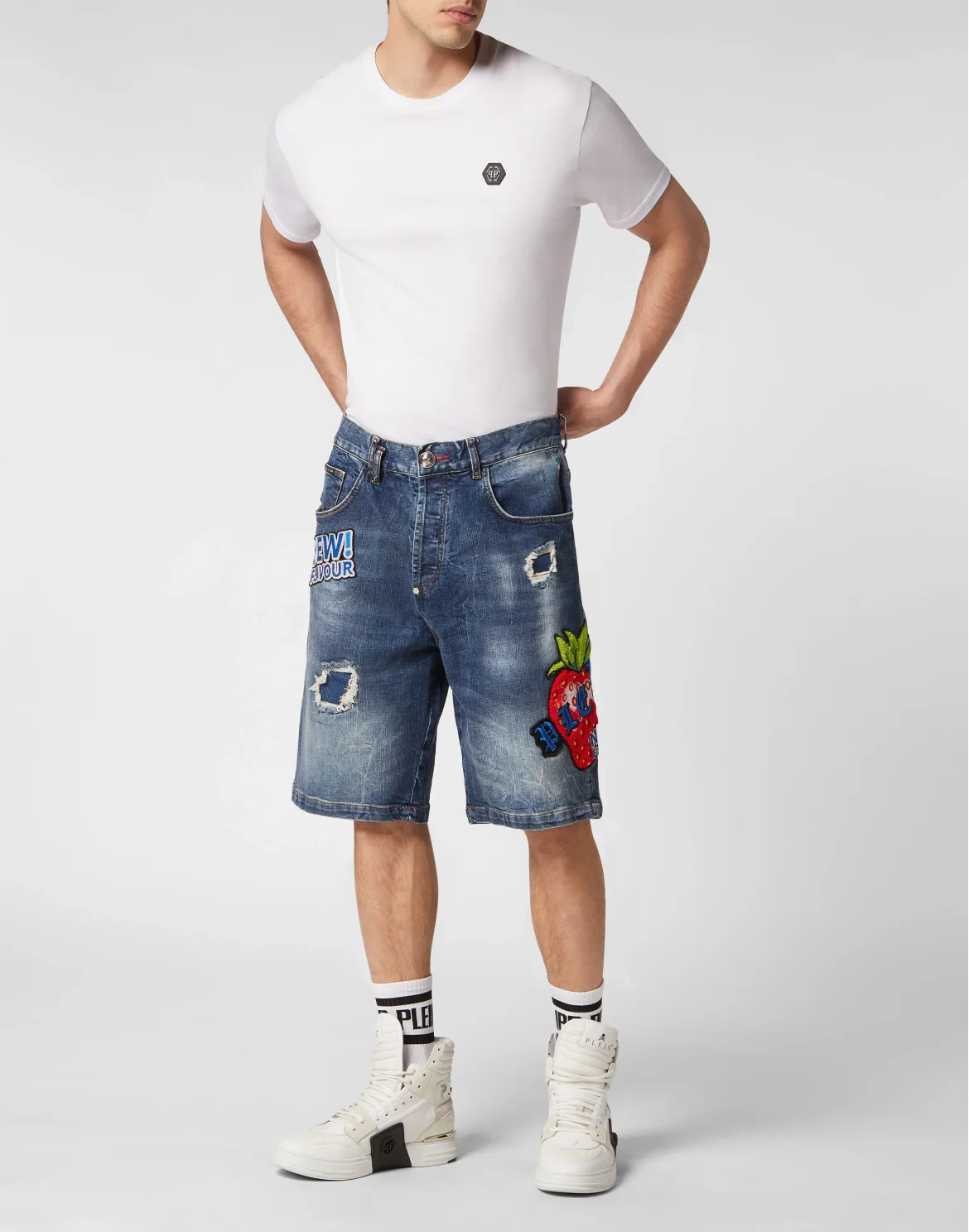 Denim Shorts Formentera Fit, цвет: Синий
