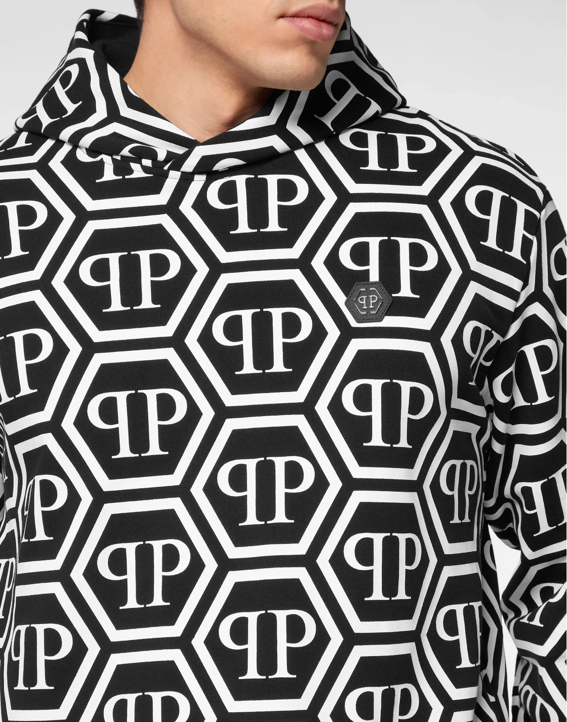 Hoodie sweatshirt Monogram, цвет: Черный