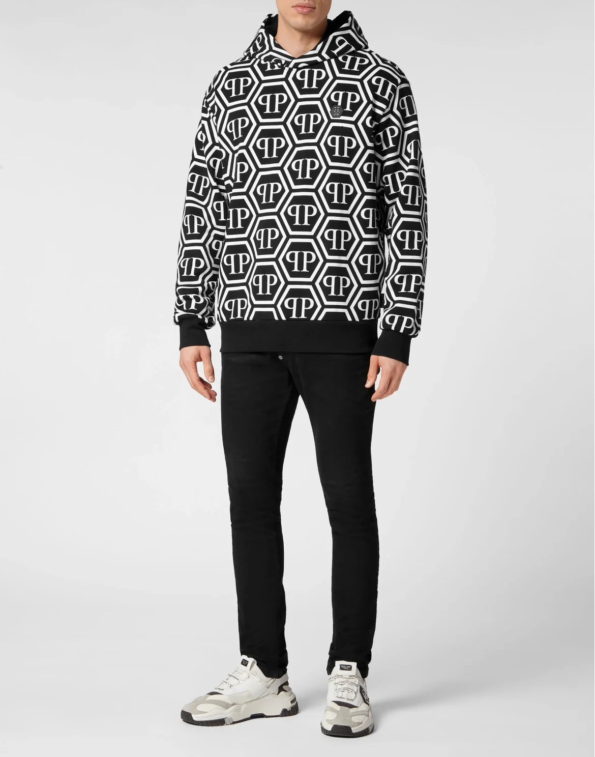 Hoodie sweatshirt Monogram, цвет: Черный