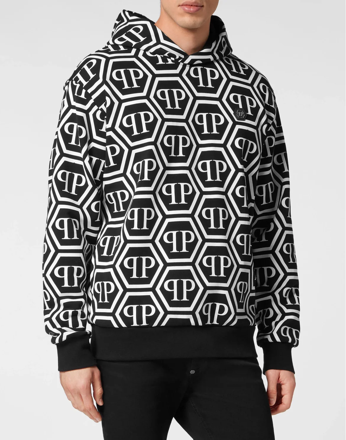 Hoodie sweatshirt Monogram, цвет: Черный