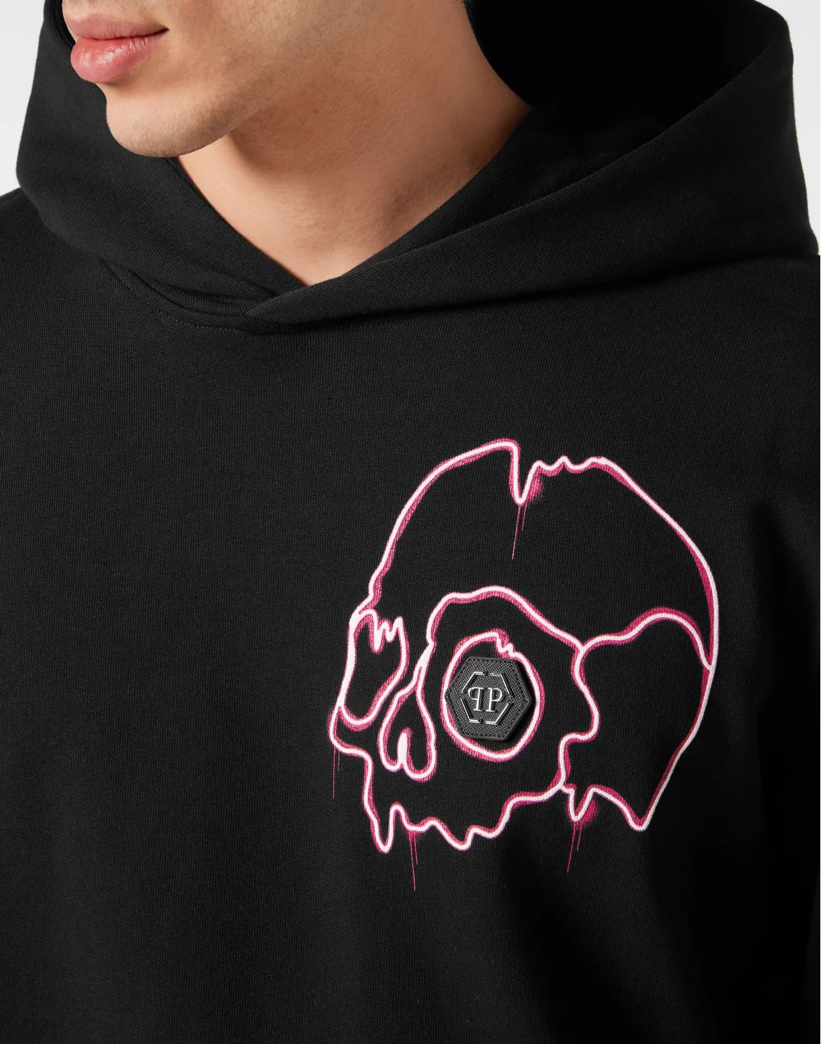 Hoodie sweatshirt Dripping Skull, цвет: Черный