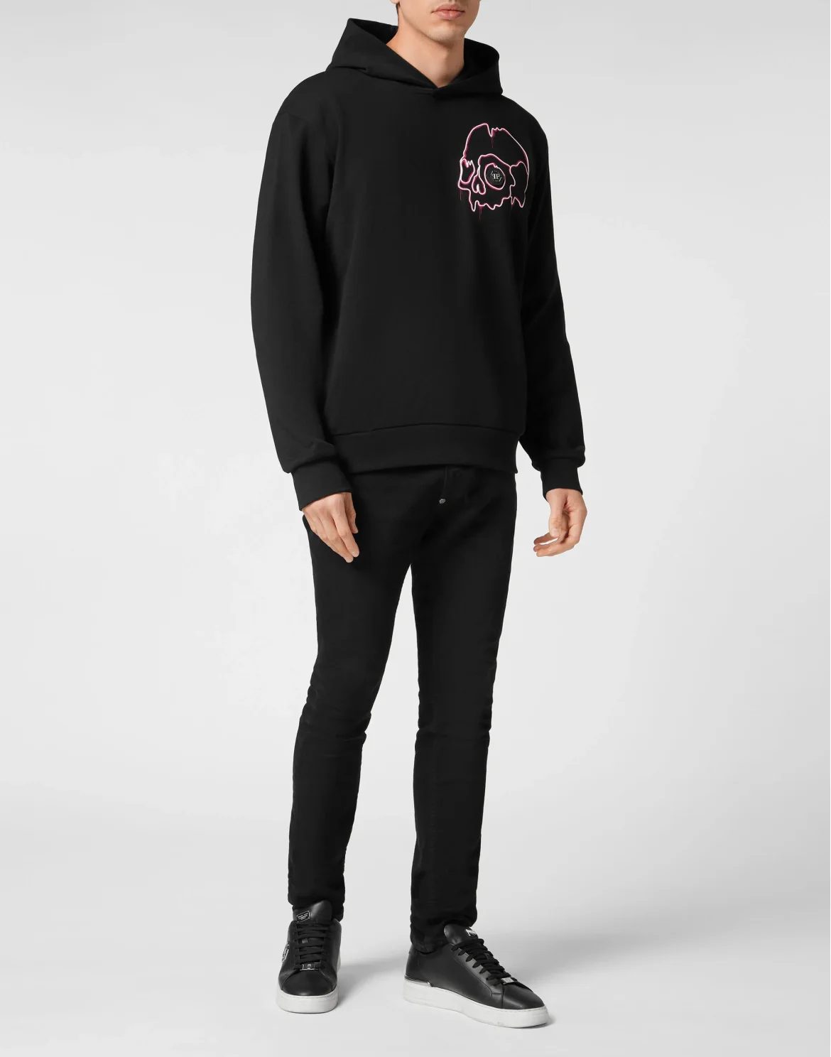 Hoodie sweatshirt Dripping Skull, цвет: Черный