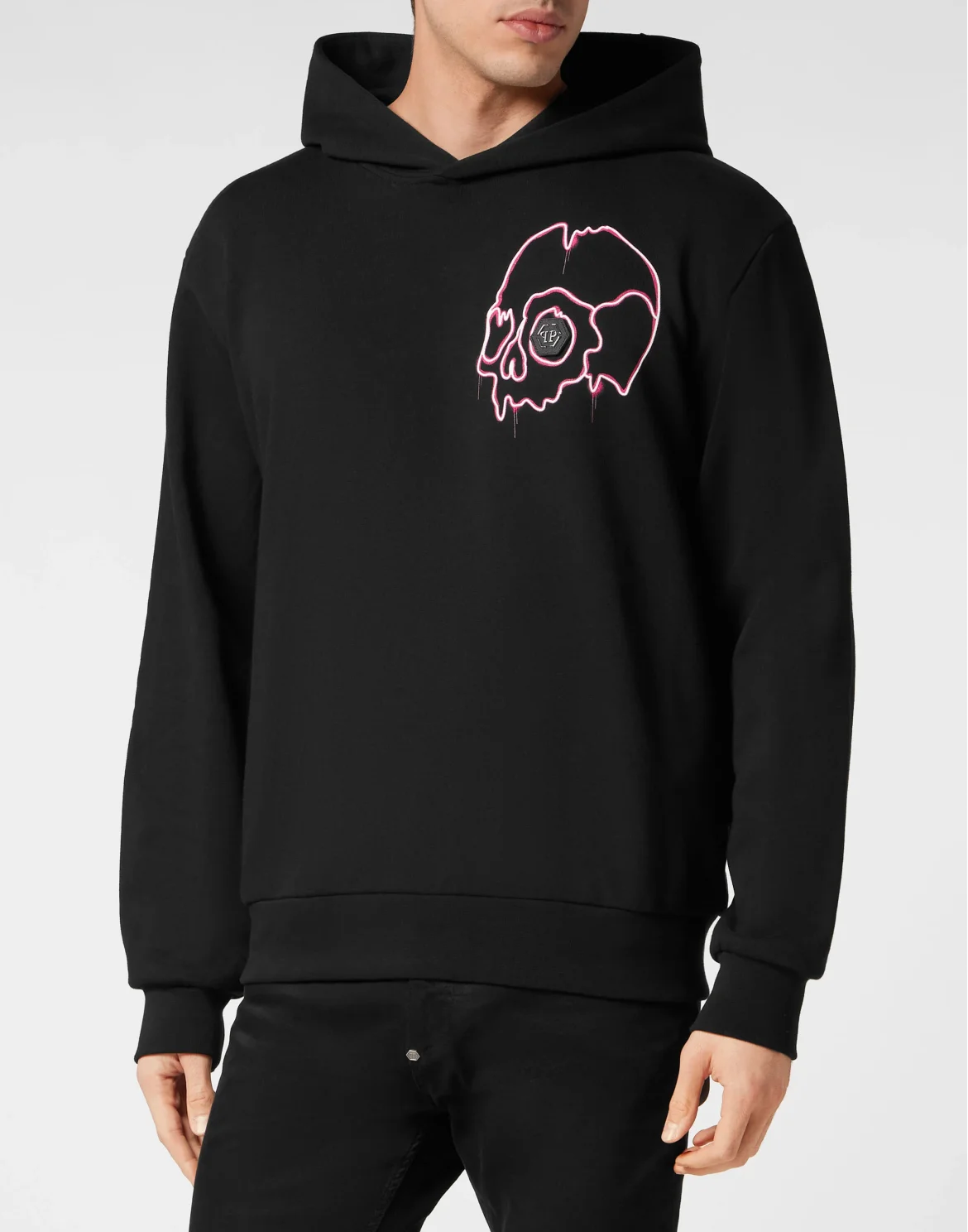 Hoodie sweatshirt Dripping Skull, цвет: Черный