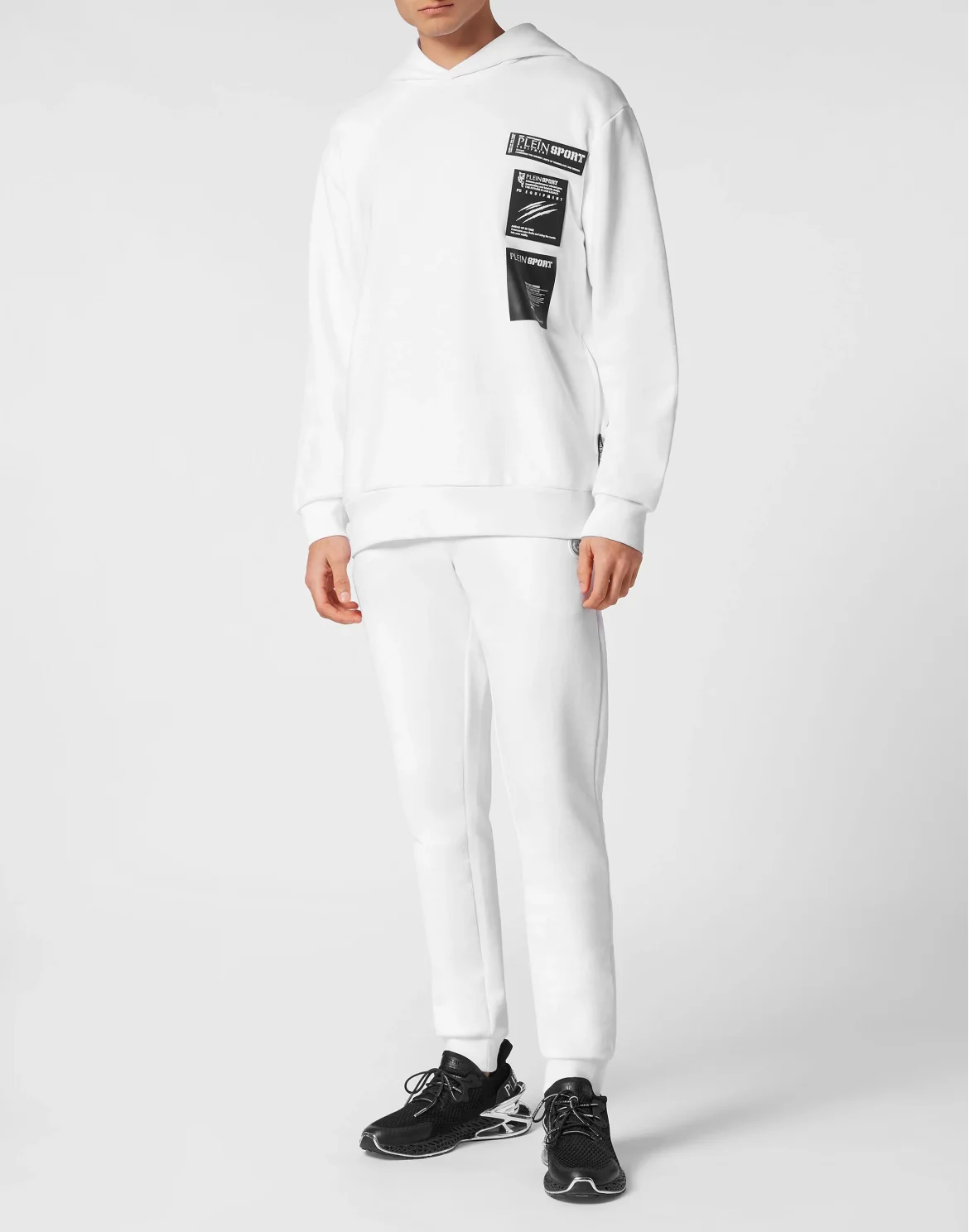 Hoodie sweatshirt Scratch, цвет: Белый