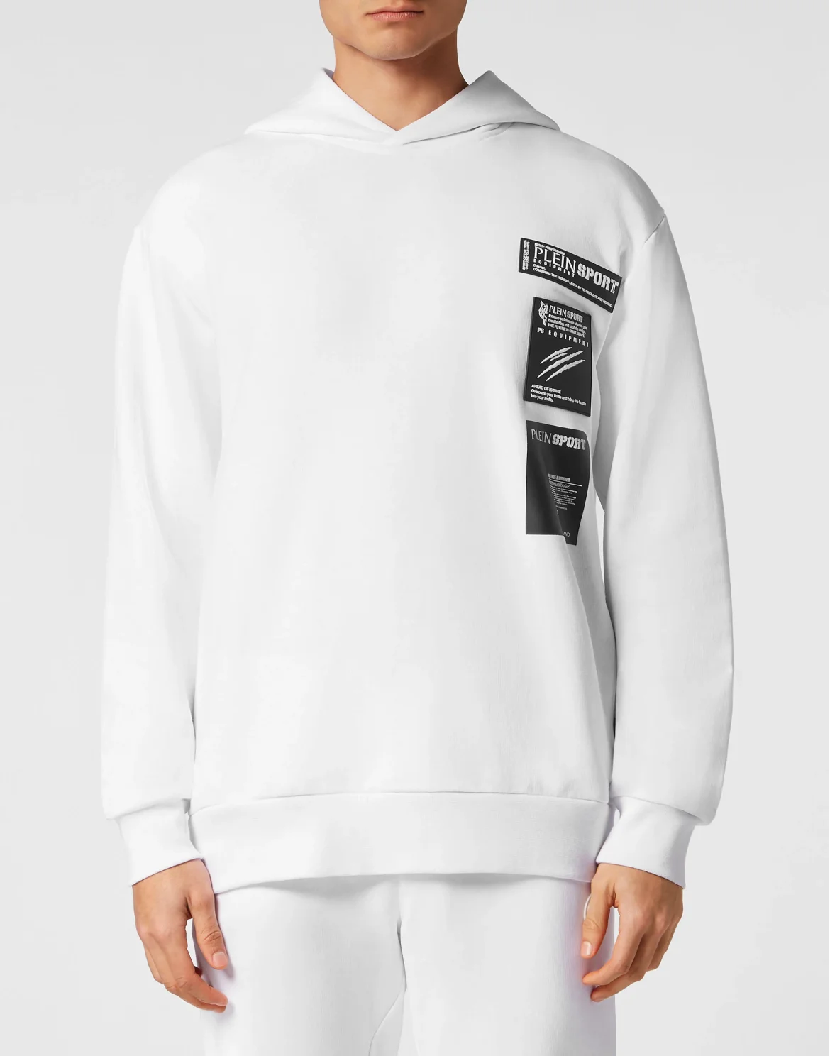 Hoodie sweatshirt Scratch, цвет: Белый